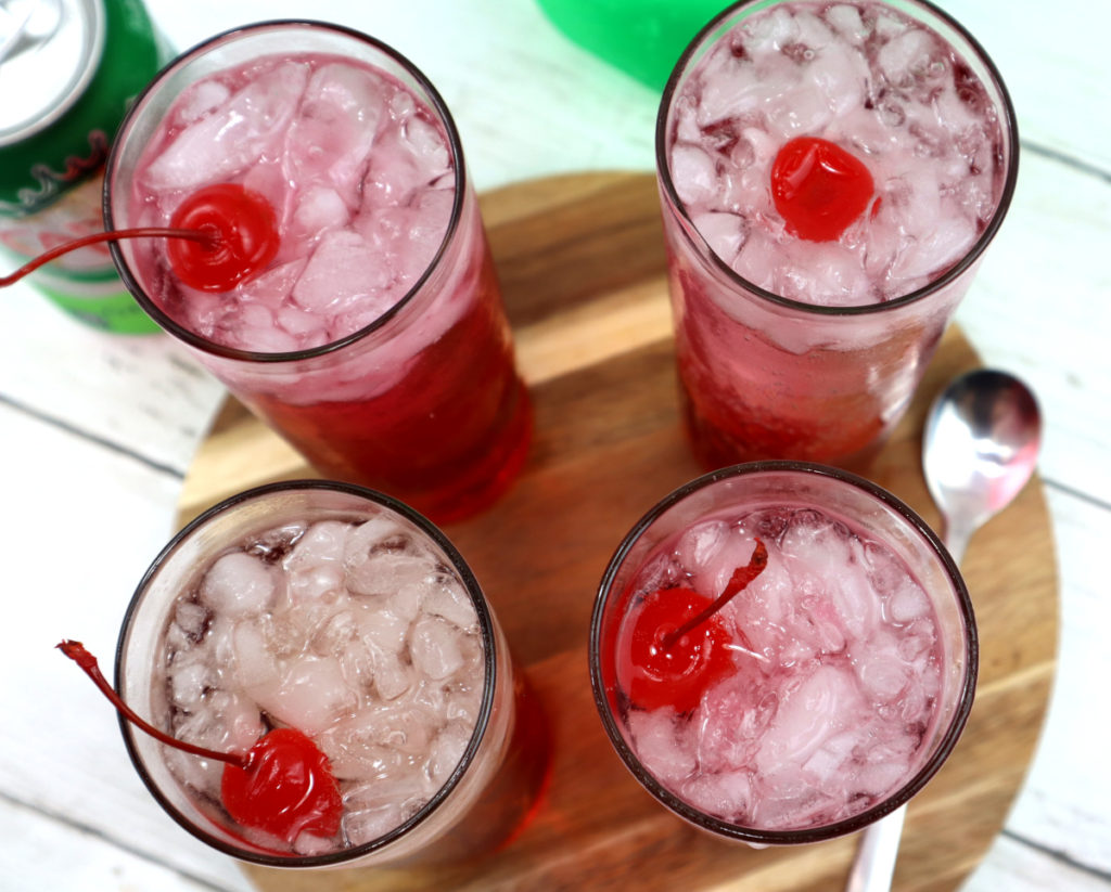Dirty Shirley (Shirley Temple Cocktail) The Freckled Cook