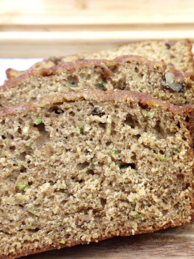 Zucchini Bread with Applesauce