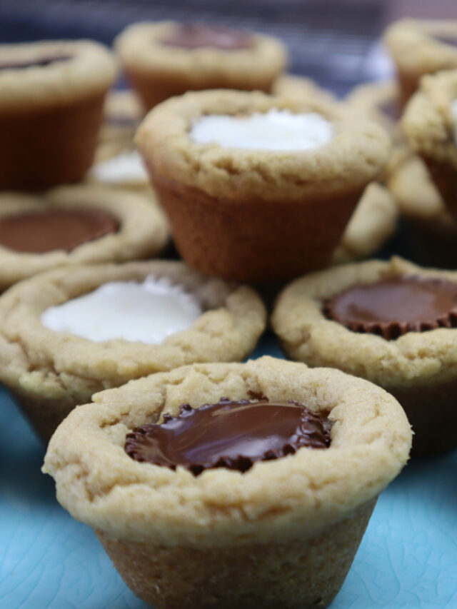 Easy Peanut Butter Cup Cookies Recipe