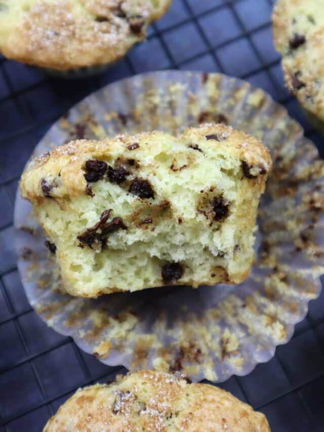 Bakery Style Chocolate Chip Muffins