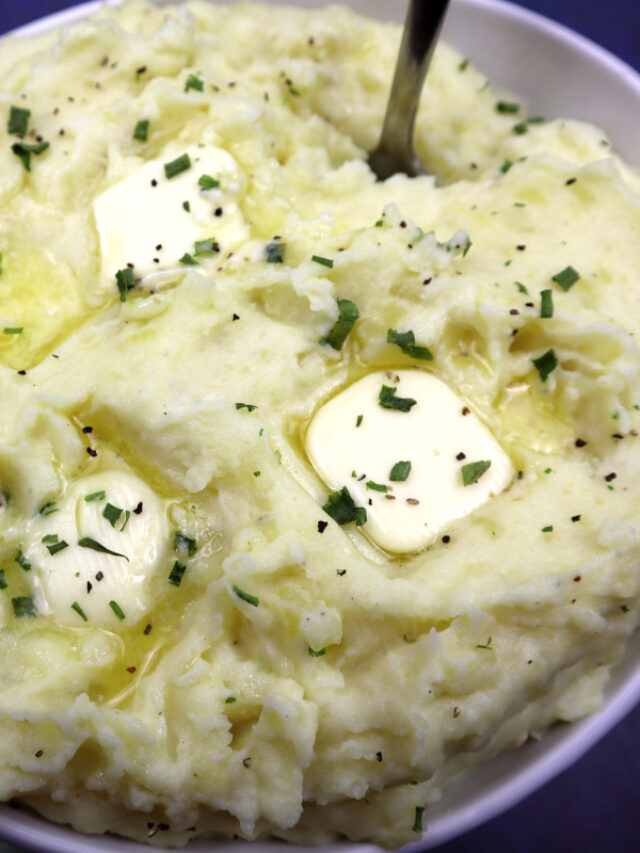 BEST HOMEMADE MASHED POTATOES