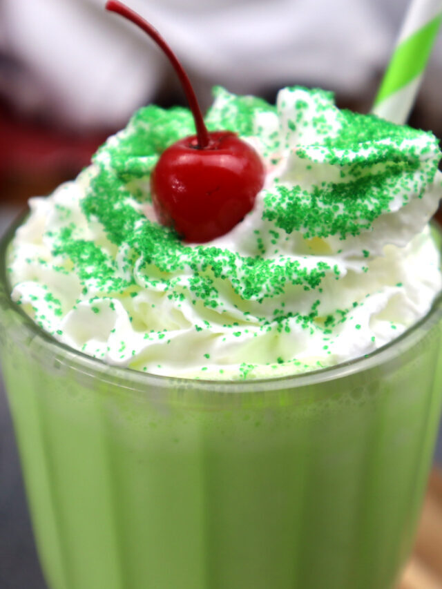 Copycat Shamrock Shake at Home