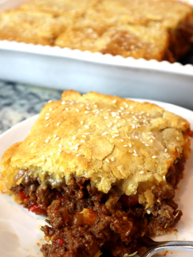 Sloppy Joe Bake with Crescents