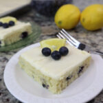 lemon blueberry sheet cake