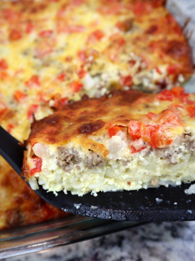 Breakfast Hash Brown Casserole