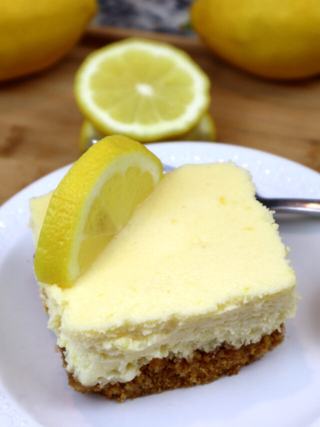 Lemon Cheesecake Bars