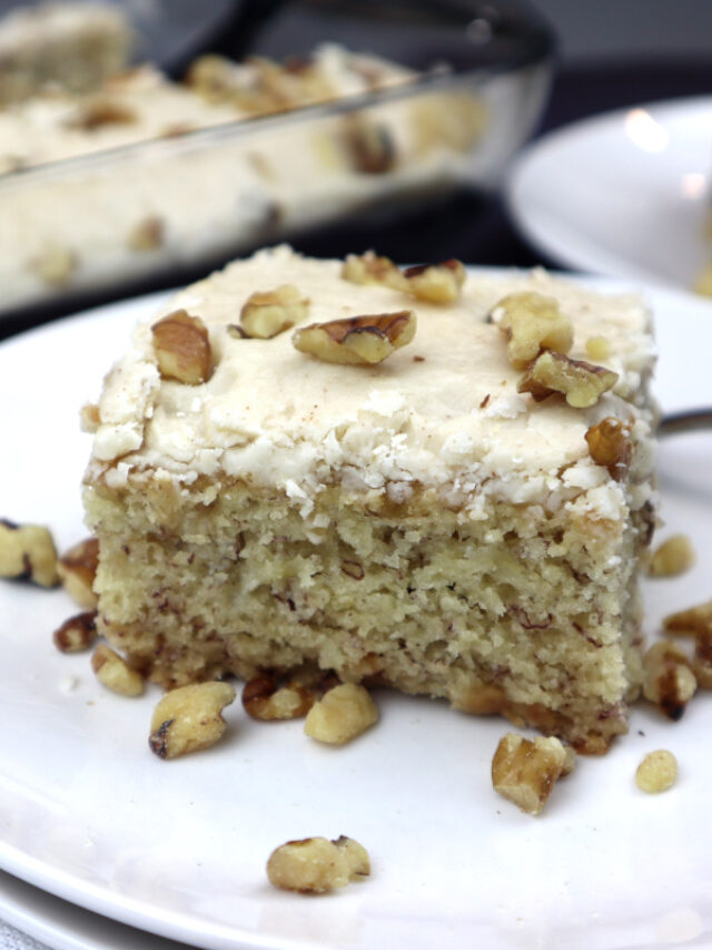 Banana Bars with Brown Butter Frosting