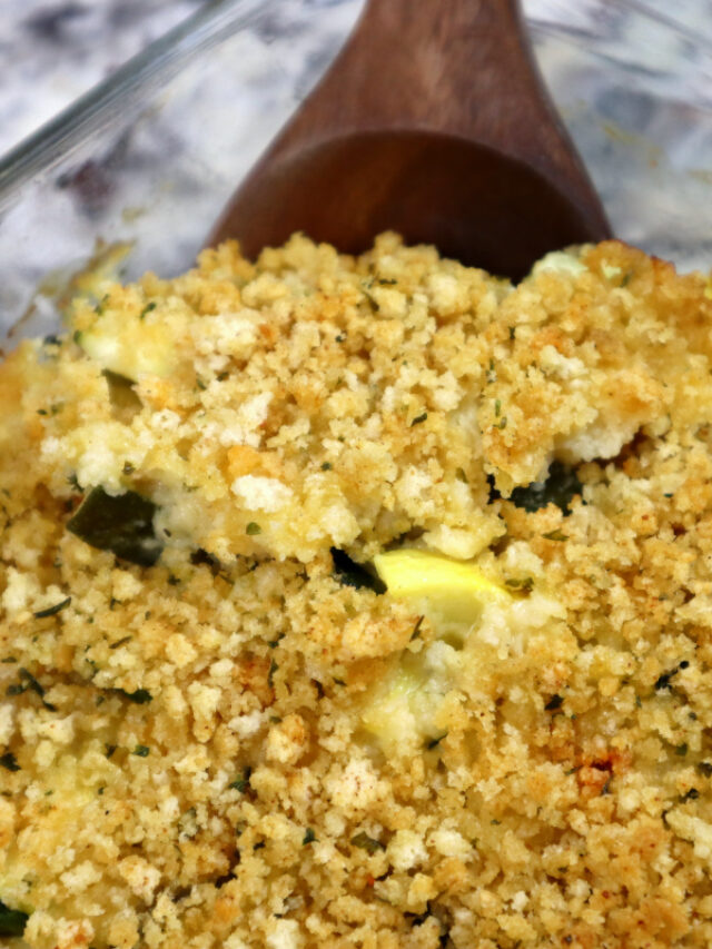 Cheesy Zucchini Casserole