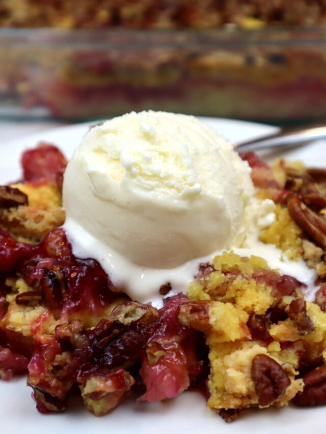 Cherry and Pineapple Dump Cake