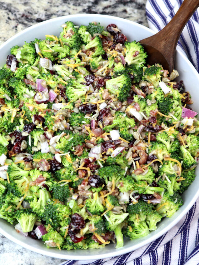 Creamy Broccoli Salad Recipe