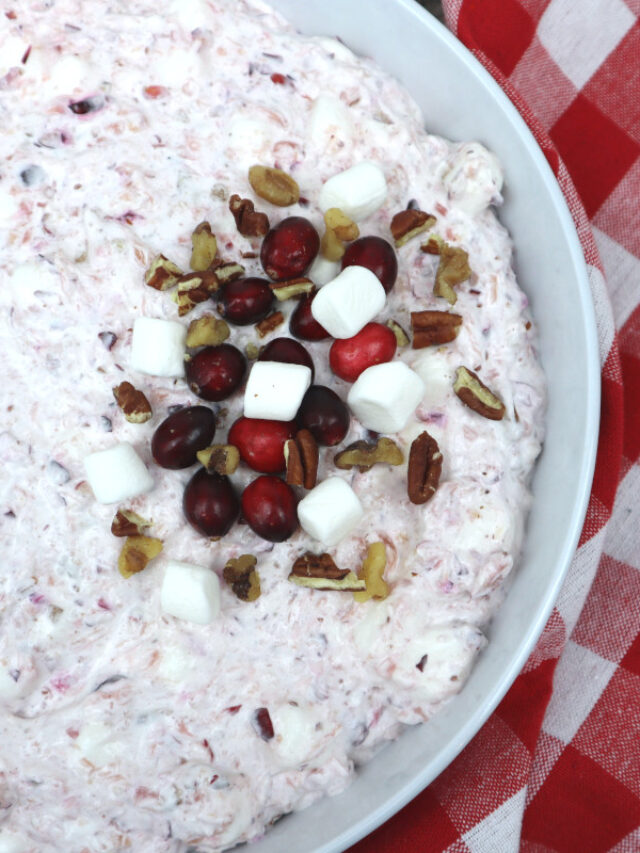 Cranberry Cheesecake Fluff Salad Recipe