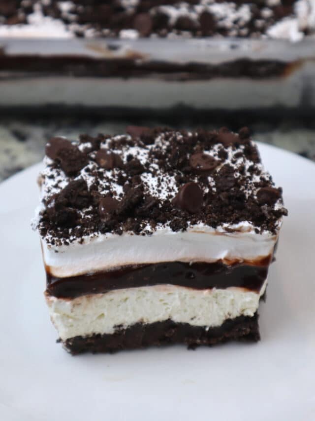 No Bake Mocha Lush Dessert Recipe