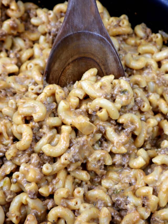 Homemade One Pot Hamburger Helper