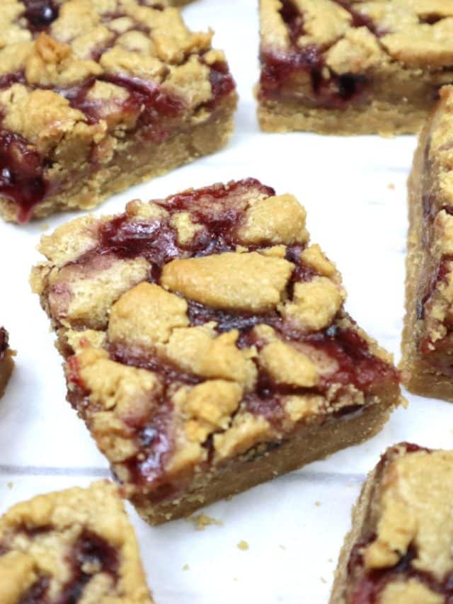 Best Peanut Butter and Jelly Bars