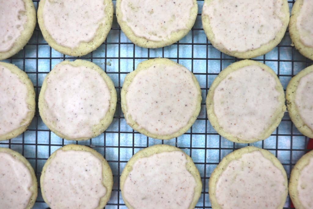 Taylor Swift Chai Sugar Cookies Recipe with Eggnog Icing The Freckled