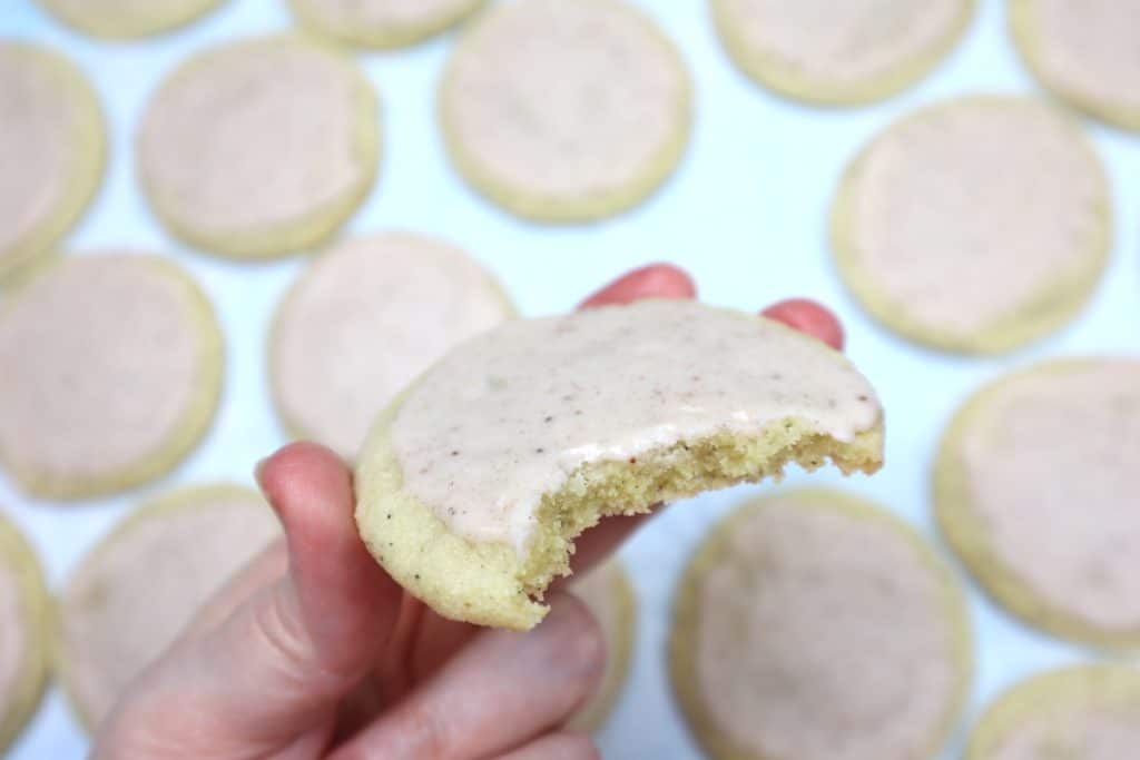 Taylor Swift Chai Sugar Cookies Recipe with Eggnog Icing The Freckled Cook